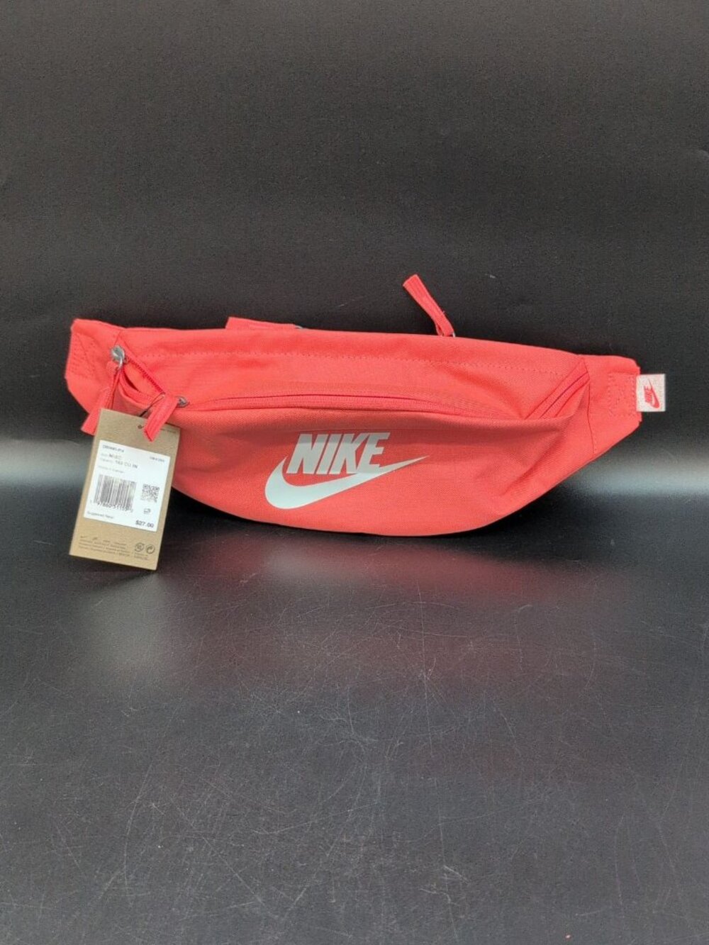 Nike Heritage 3L Unisex Crossbody Belt Bag Magic Ember Orange DB0490-814